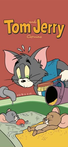 tom and jerry comic book cover