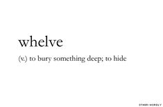the word whelve written in black and white on a white background with words below it