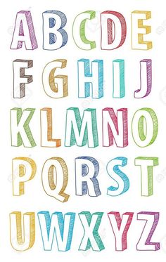 colorful crayon alphabet letters and numbers with clippings on the upper part