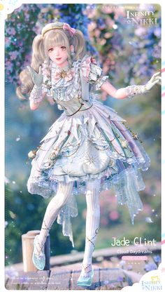 Infinity Nikki #infinitynikki #rpg Nikki Harajuku, Infinity Nikki 5 Star Outfits, Nikki Outfit, Shining Nikki, Pastel Lolita Dress Design, Life Makeover Outfits, Shining Nikki Outfits, Pastel Lolita Fashion Outfits, Nikki Star Dress