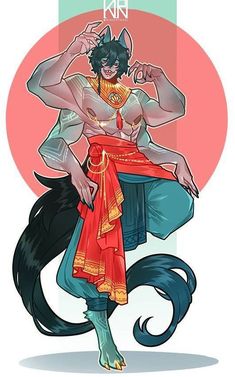 Satyr Character Design, Half Human Half Animal Character Design, Satyr Oc, Illustration Japonaise, Fantasy Creatures Art, Mythical Creatures Art, Creature Concept Art, Monster Design, Criaturas Míticas