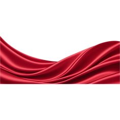 the red fabric is flowing in the wind on a white background with room for text