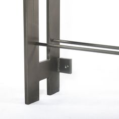 an image of a metal door handle on a white background