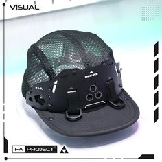 Armored Cap Futuristic Tactical Techwear Hat Flat Brim - Etsy Cyberpunk Hat, Functional Adjustable Visor Snapback Hat, Functional Adjustable Snapback Visor Hat, Functional Black Snapback Hat With Visor, Cyberpunk Style Visor, Ghost Shell Functional Hat, Futuristic Cap Design, Functional Black Hat For Streetwear, Techwear Hats