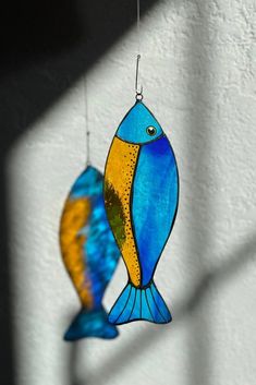 glass Art . pattern for a Stained Glass Fish :) -🐠🐠🐠