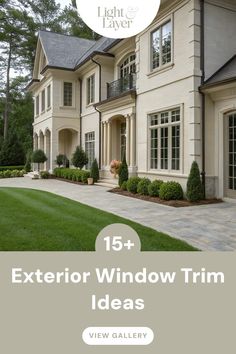 an exterior window trim ideas guide