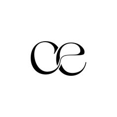the letter c is made up of black letters