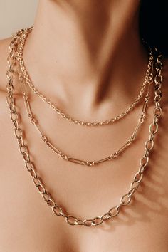 A foundation for your story. Crafted in solid 14k gold, this heavy yet refined cable chain is designed for layering, stacking, and personalizing with your favorite charms. Whether worn solo or as a canvas for self-expression, its timeless silhouette makes an effortless statement—one that’s uniquely yours. Expected shipping in 5-7 business days. Diamond Cross, 14k Gold Chain, Trombone, Timeless Jewelry, Initial Charm, Cross Charms, Cable Chain, Diamond Heart, Timeless Classic