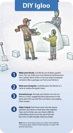 an info sheet with instructions on how to use the ice cream machine for snow removal