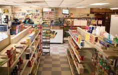 a grocery store filled with lots of food