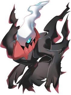 an image of a black and red pokemon