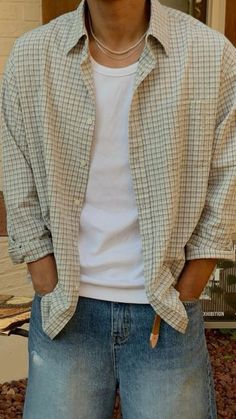 Men’s Outfits Button Up, Men Button Up Outfit, Men’s Clothing Aesthetic Summer, Men’s Summer Style Aesthetic, Men’s Summer Clothes Aesthetic, Button Down Outfit Men, Guys Button Down Outfit, Button Up Outfit Men, Guys Clothing Styles Old Money