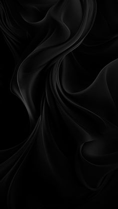 an abstract black background with wavy lines