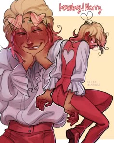 a drawing of two people hugging each other with the caption that reads, everybody marry