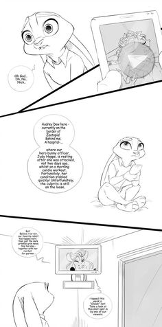 the storyboard shows how to draw an animated character