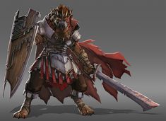 Dragonborn Gladiator, Dnd Gnoll Paladin, Gnoll Fighter, Gnoll Berserker, Gnoll Cleric, Armored Gnoll, Gnoll Marauder, Dnd Bugbear Fighter, Leonin Gladiator