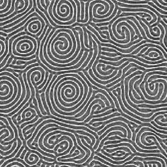 a black and white pattern with swirls on it