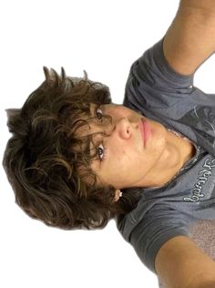 Cute Brunette, Messy Hair Boy, Wavy Hair Men, Boys With Curly Hair, Fluffy Hair, Boys Haircuts, Boy Hairstyles, Just Beautiful Men, Messy Hairstyles