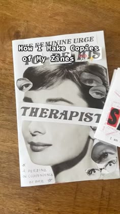 there are two magazines on the table with one reading'how if i make copies of my zines? '