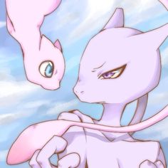 an image of a white cat with blue eyes looking at another cat in the sky