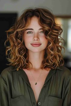 53 Perfect Medium Hairstyles for Square Faces in 2024 Curly Medium Hair Styles, Medium Curly Haircuts For Square Face, Curly Haircuts Square Face, Curly Haircuts For Square Faces, Square Face Haircut Curly, Wavy Curly Long Bob, Curly Hair Square Face Haircuts, Curly Haircut For Square Face, Curly Haircut Square Face