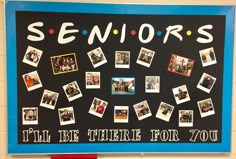 Class Decoration High School, Freshman Board, Senior Mural Ideas, High School Board, Senior Decor, Form Board Ideas, School Board Ideas Highschool, Seniors Classroom Decor, Senior Boards High School