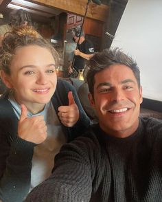 Joey King and Zac Efron