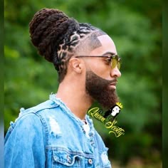 #Dreadlocs #dreadlocks #dreads #locs #teamlocs #dreadstyles #locstyles #locnation #nappyroots #locs4life #braidedlocs #LocdKellz Loc Styles For Men Updo, Dread Styles For Men Bun Locs, Mens Long Locs Hairstyles, Long Dread Hairstyles For Men Updo, Long Loc Styles For Men, Braided Locs Men, Mens Locs Hairstyles Updo, Man Bun Loc Styles, Updo Dreadlock Styles For Men