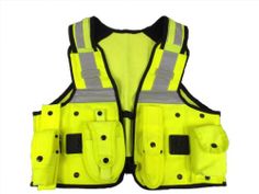 Ex Police Hi Vis Viz Aegis Traffic Equipment Vest Holster Grade A | eBay Security Vest Setup, Police Tactical Vest With Equipment, Modern Safety Vest Design, Security Vest, Safety Vest For Road Work, Yellow Safety Vest Packaging, Yellow Tactical Vest, Safety Vest For Construction, Safety Vest For Construction Workers