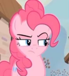 the pinkie is looking at something in front of her