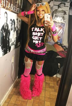Superflat, Mcbling Fashion, Trashy Outfits, Scene Outfits, Memphis Design, Gyaru Fashion, Scene Girls, Scene Fashion, Scene Kids