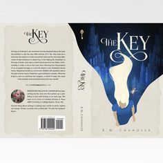 a book cover for the key by k m chandler