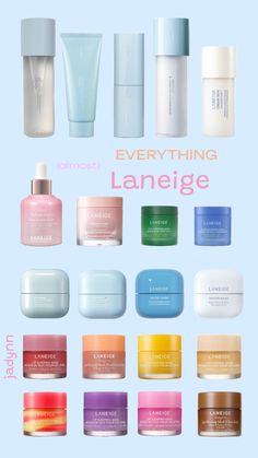 Everything Laneige #laneige #preppy #skincare #fyp Sephora Store, Skincare Store, Basic Skin Care Routine, Exhibition Booth Design, Makeup Items, Booth Design, Korean Skincare, Sephora, Packaging Design