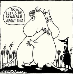 a black and white drawing of a cartoon character with an angry look on his face