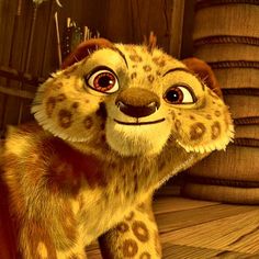 the cheetah from disney's animated movie