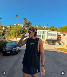 Max Jolliffe, Mens Running Outfits, Running Fits Aesthetic, Running Outfit, Athleisure Outfits Men, Running Bandana, Mens Running Outfit, Men’s Running Outfit, Running Outfit Men