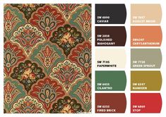 ColorSnap by Sherwin-Williams – ColorSnap by Reyhan S.D. Cultural Colours, Ethnic Color Palette, Iranian Color Palette, Indian Color, Indian Textures, Pakistani Colour Combinations, Kashmir Color Palette, Henna Shade Sherwin Williams, Cayenne Sherwin Williams