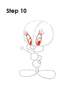 how to draw cartoon character from the movie lorax step by step
