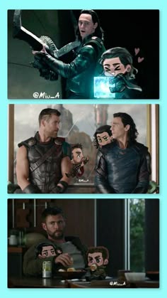 Thor X Loki Wallpaper, Hiddlesworth Fanart, Thor And Loki Mcu, Loki X Tony X Stephen, Thor And Loki Ragnarok, Thor And Loki Comics Marvel, Lokitty And Labrathor, Tom Hiddleston X Chris Hemsworth, Thor And Loki Fanart Funny