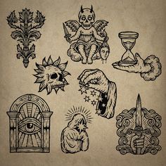 Ink Inspiration, Gothic Woodcut Tattoo, Alchemical Tattoo, Medieval Art Style Tattoo, Wrath Symbolism, Illustrative Tattoo, Woodcut Flash Tattoo, Medieval Eye Tattoo, Engraving Style Tattoo