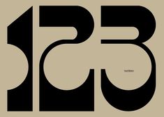 Simple Number Typography, Modern Number Graphic Ideas, Creative Number Typography Inspiration, Numerical Typography, Creative Number Typography, Graphic Design Numbers Typography, Minimalist Number Typography, Devanagari Numbers, Number Typography