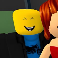 two legos are standing next to each other