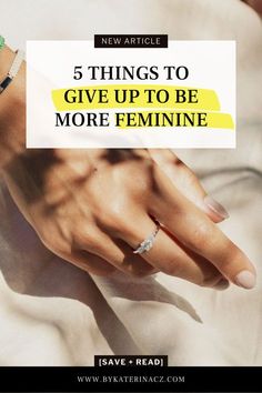 Ways To Be Feminine, Ways To Be More Feminine, Be Feminine Tips, How To Be A Feminine Woman, Being A Feminine Woman, Becoming More Feminine, More Feminine How To Be, Feminine How To Be, How To Embrace Femininity