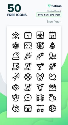 the new year's symbols are displayed in this screenshote screen graber