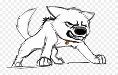 a drawing of a dog with an angry look on its face, transparent background png