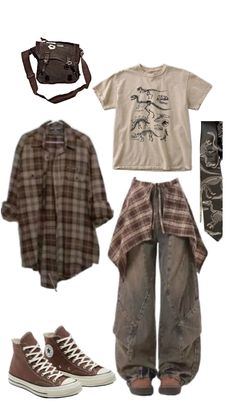 Silly Clothes, Earthy Outfits, Funky Outfits, Street Style Outfits Casual, Swaggy Outfits, Tomboy Fashion, Outfit Inspo Casual, Really Cute Outfits, Casual Style Outfits