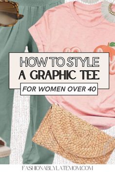 Elevate your casual look with our blog post on Chic Graphic Tee Styling Ideas for Women Over 40. Discover how to create a Graphic Rock Tee Outfit that's both stylish and age-appropriate. Learn how to Dress Up Band Tee for a more polished look and get inspired by versatile Graphic Tee Styling Ideas that work for any occasion. Dressy Tshirt, How To Dress Up A T Shirt, Casual Outfit Inspiration With Graphic Tees, Style A Graphic Tee, Graphic Tee T-shirt With Crew Neck For Layering, Style A Graphic Tee For Work, How To Wear A Graphic Tee With Jeans, Black Graphic Tee For Everyday Wear, How To Wear A Graphic Tee To Work