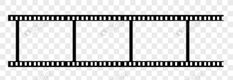 a black and white film strip clipart with no background, hdp png