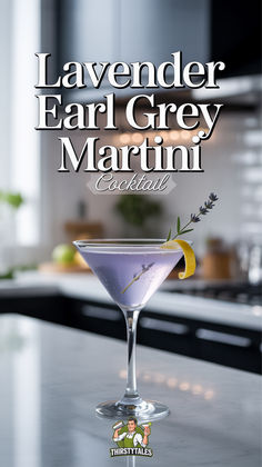 the lavender bar grey martini cocktail