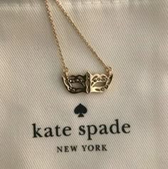 Caraval Jewelry, Gossip Girl Accessories, Kate Spade Jewelry Aesthetic, Gossip Girl Necklaces, Elegant Luxury Kate Spade Jewelry, Gossip Girl Jewelry, Chuck And Blair Necklace, Trendy Designer Jewelry, Swarovski Swan Necklace Aesthetic